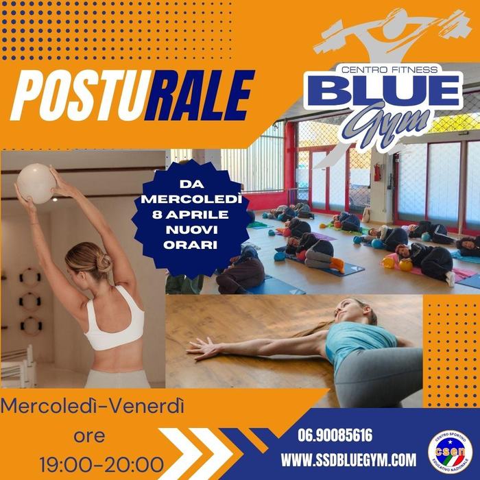 Corso posturale Blue Gym
